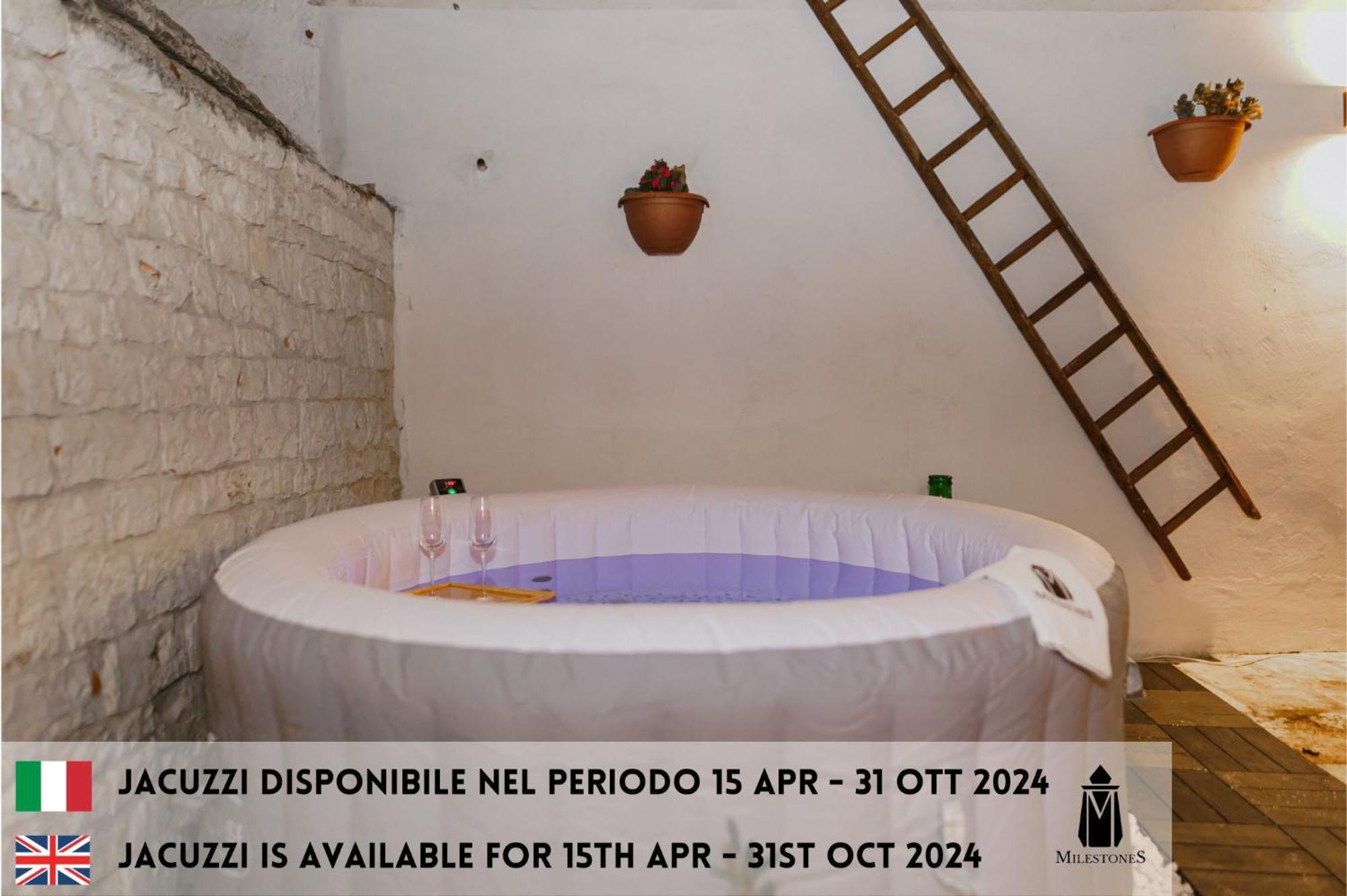 Milestones Modern Suite Trullo Jacuzzi Spa & Relax Alberobello Exterior photo